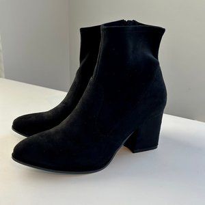 BLACK DRESS BOOTS - size 7.5 by MICHAEL by MICHAEL SHANNON